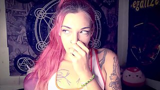 Wetting, pee game, breasts