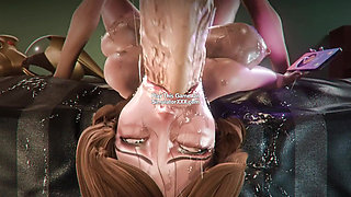 Aunt Cass Tomago Doggy & Blowjob - Simulator Gameplay 3D