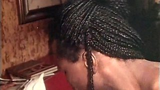 Vintage Threesome: 2 Hairy Babes, A Black Cock, And A Rubber Cock - Milly D'abbraccio