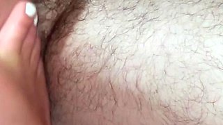 Amateur Foot Fetish Girlfriend Sucks and gives a Footjob