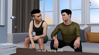 My Friend's Hot Stepmom Has Rough Sex with Me in the Bathroom