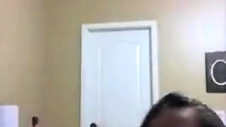Busty brunette slut enjoys extreme amateur pov blowjob