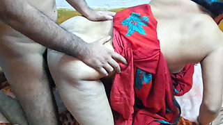 Red Saree Sister in Law Fuck by Brother in Law