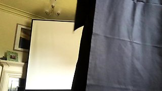 Amateur blondie solo anal masturbation