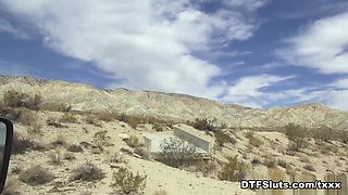 Dani Daniels in Dani Daniels Gets Down in the Desert - DTFSluts