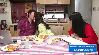 Japanese family afairs. stepmom and son