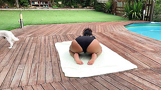 Glute Workout in the Garde