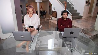 Work And Fuck From Home With Dana Dearmond, Rico Hernandez - Brazzers
