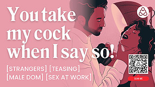 ASMR Audio Porn: Male Dom Photographer Fucks His Model at Work - Teasing & Public Sex - Erotic Audio Roleplay for Women