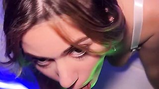 Ellie's creampie scene