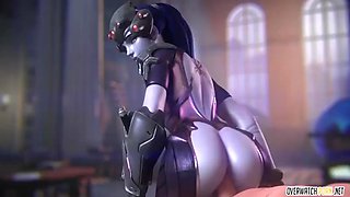 Big ass overwatch heroes getting pussy fucked deeply
