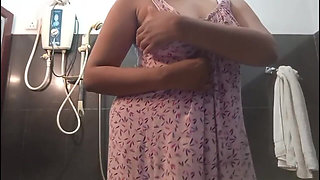 Famouse Indian Actress Anne Musterbating in Bed with Big Shaggy Boobs and Wet Pussy