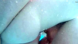 Julia's Pool Party Sex - Big Natural Tits Underwater Fuck