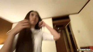 JohnTronX - The hotel room is the best place to fuck this stunning Asian doll