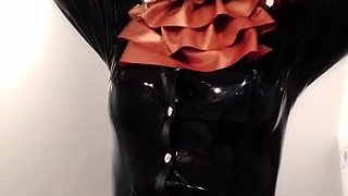 Big boobs milf masturbates with her dildo