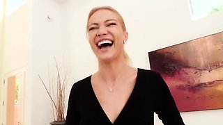 DPDiva Cherry Kiss Big Butt Blonde Gets Hardcore DP PP