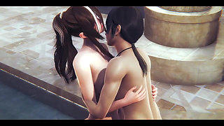 Hentai Uncensored 3D - Girl Sex in Spa - Japanese Asian Manga Anime Film Game Porn