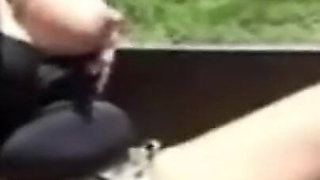 Her First Outdoor Date with Me