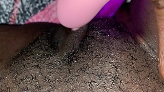 Playing with Pussy with Dildo
