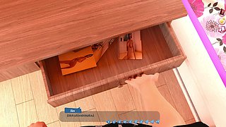 Helping the Hotties 44 - Caught in the Act: Kiara Walks in on Alex and Belle's Bedroom Brawl