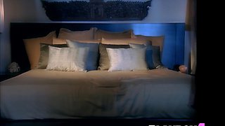 Big juggs Asian babe posed totally naked