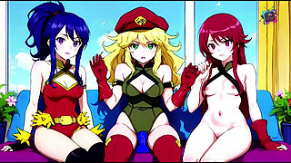 Hot Girlfriends on a Brazilian Beach