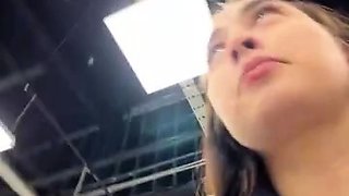 Russian Stripchat camwhores in public