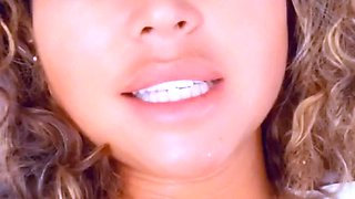Blonde emo amateur solo masturbation