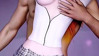 3D Cute Asian Stripper Got Fucked so Hard