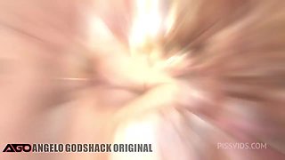 Emily Belle goes 5on1 Hardcore gangbang DP/DVP/DAP with pee drinking