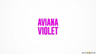 Movie Night Slut Steals Cock With Vince Karter, Aviana Violet - Brazzers