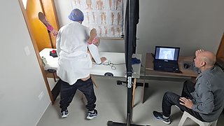 Gynecologist Does Ultrasound