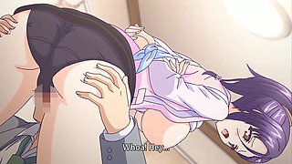 Ultra-cutie Catboss in hentai anime with some ass to mouth action