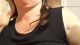 Stepmom Masturbates in Toilet