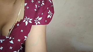 Indian village girl puts her husband's penis in her mouth and sucks the milk out of it