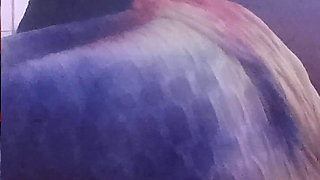 My Step Mother Asks Me for a Massage on Her Big Ass and I Can’t Resist, Spilling All My Semen Over Her Big Black Ass.