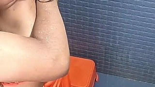 Bathroom Hot Romantic Sex Enjoying Couple in Shower