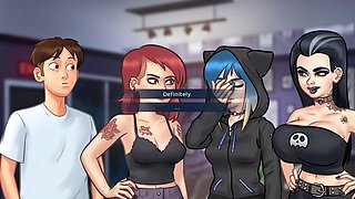 Public washroom, anime and hentai, 3d sex