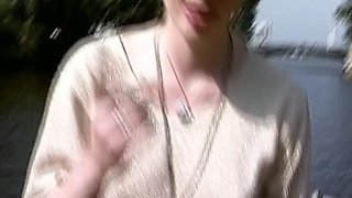 German Teen Got Face Fucked on Casting