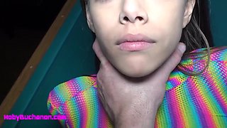 95 Lb Harmony Wonder Tight Pussy Pounded & Face Fucked Hard By Daddy - Hoby Buchanon