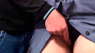 Stranger Fingered Horny MILF Before Work in the Subway