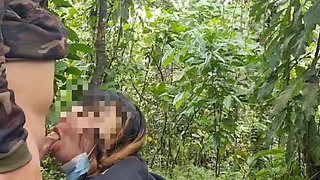 Busty Fit Girl Fucks Muscular Stranger Army in the Forest After Jogging - Pinay Lovers Ph