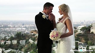 Hot bride Anikka Albrite gets fucked
