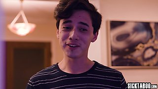 Steamy teenage used stepbrothers best friend