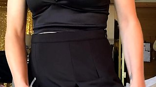 Hot brunette from fuck dildo masturbating on webcam