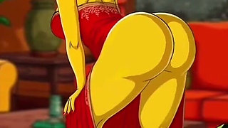 Slutty Cuckold Wife Compilation. Cartoon, Simpson Parody