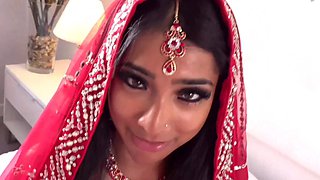 Desi bride dazzles her father-in-law before the wedding