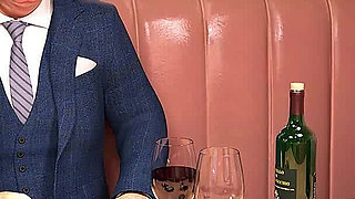 A Perfect Marriage: Old Man Is Having Dinner with Hot Married Blonde MILF - Episode 48