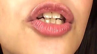 Dirty POV: Mistress Kiwako Oikawa Fucks Her Mouth with a Spit-covered Finger... Careful - if You Stare, She’ll Spit on You.
