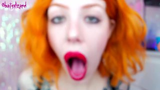 Ginger Elisabeth Sucks Big Cook